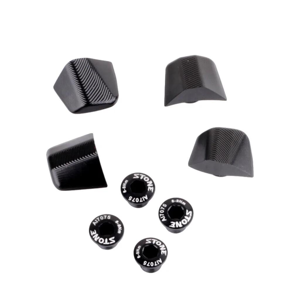 Boulons à plateau unique, écrous décorés en alliage pour Shimano FC-9000 R7000 R8000 R9100 R9200 fc-