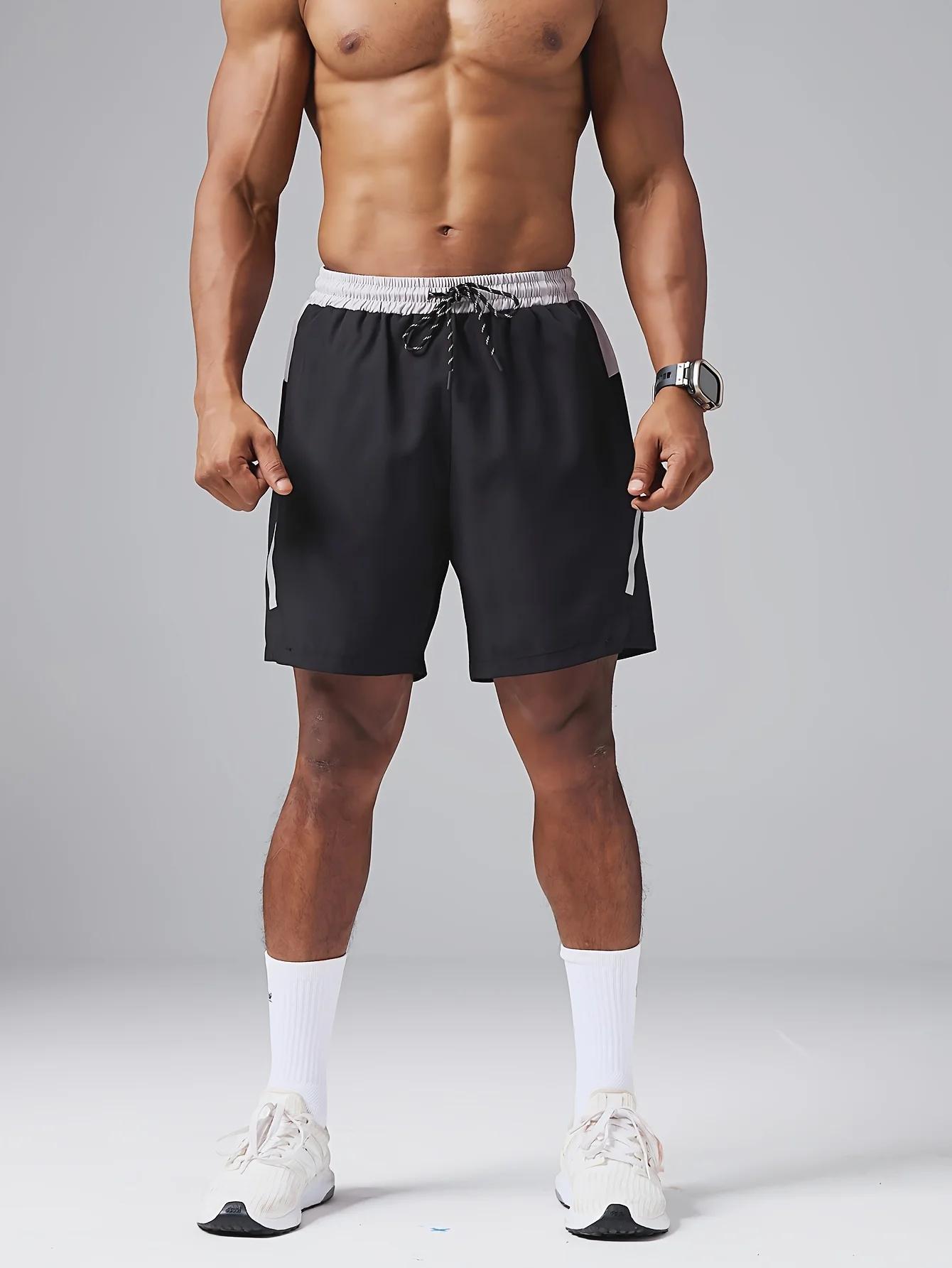 Short de sport pour hommes, short d'entraînement respirant à séchage rapide