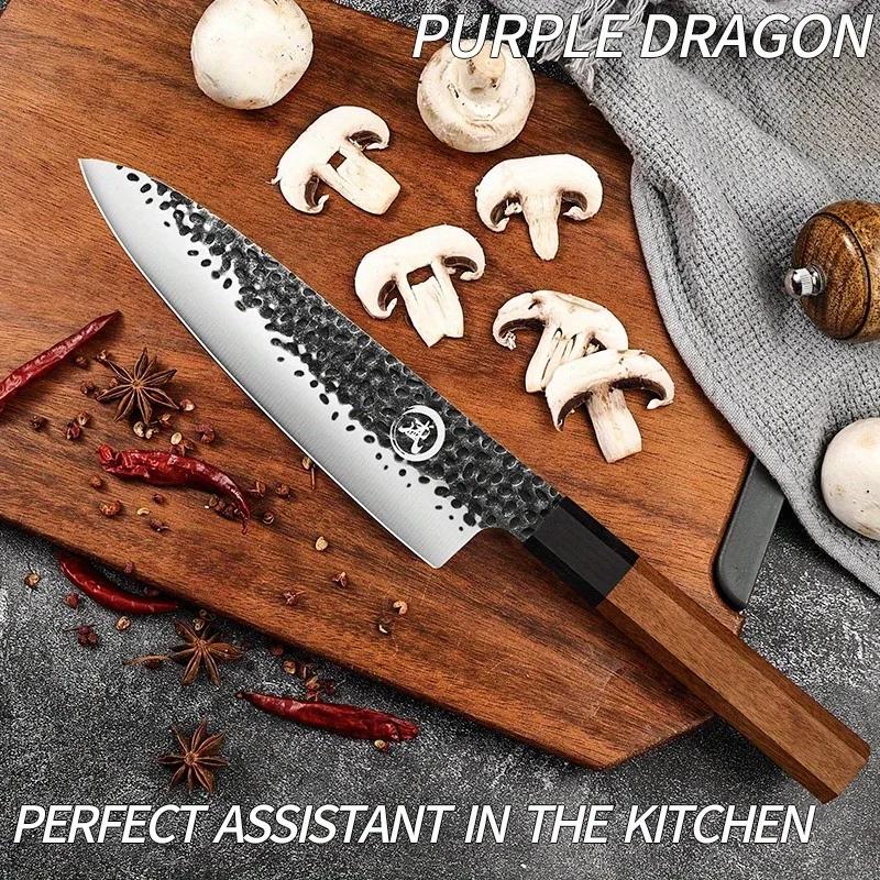 Couteau à sashimi tranchant, couteau de chef, couteau de cuisine à sushi, couteau à saumon, couteau