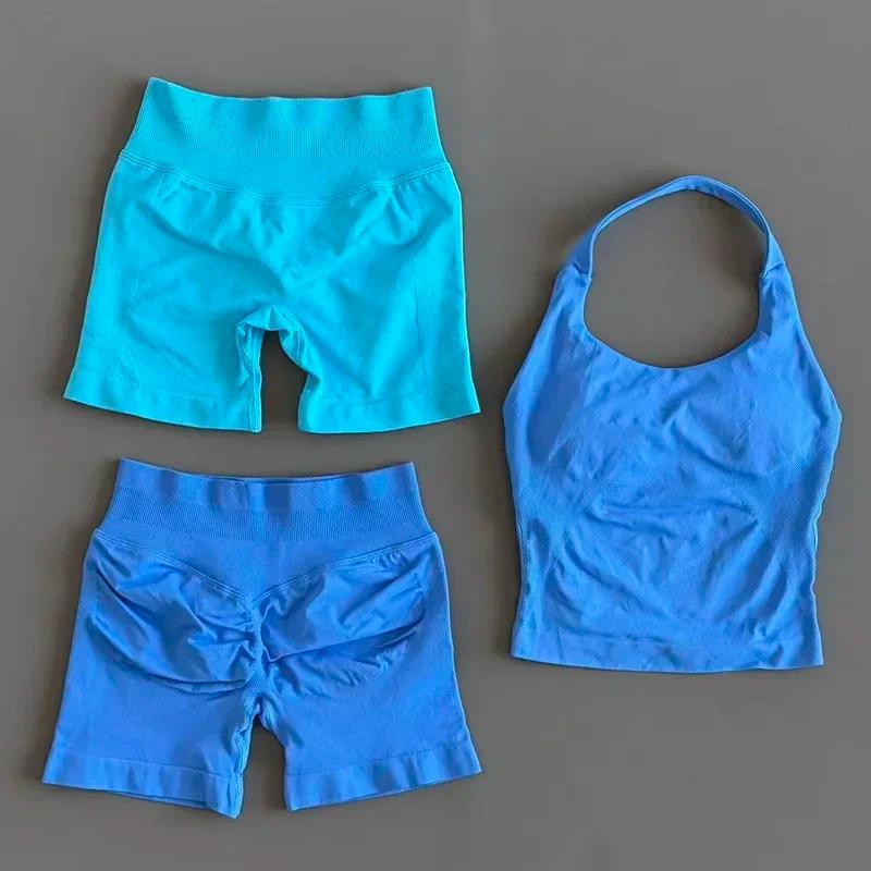 HISTELLO – ensemble 2 pièces pour femmes, haut à bretelles, soutien-gorge et short, vêtements d'entr