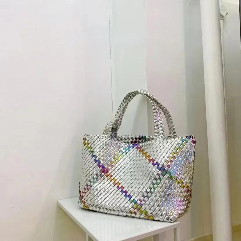 Sacs à main tissés de luxe pour femmes, grands sacs à bandoulière de styliste pour femmes, sacs à ma
