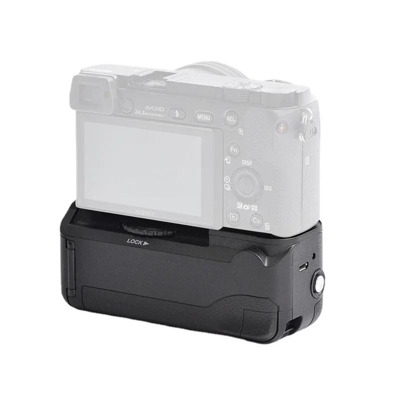BG-A6000 Vertical Batterie Grip support pour Sony A6300 A6000 A6400 A6100 Caméra travailler avec NP-
