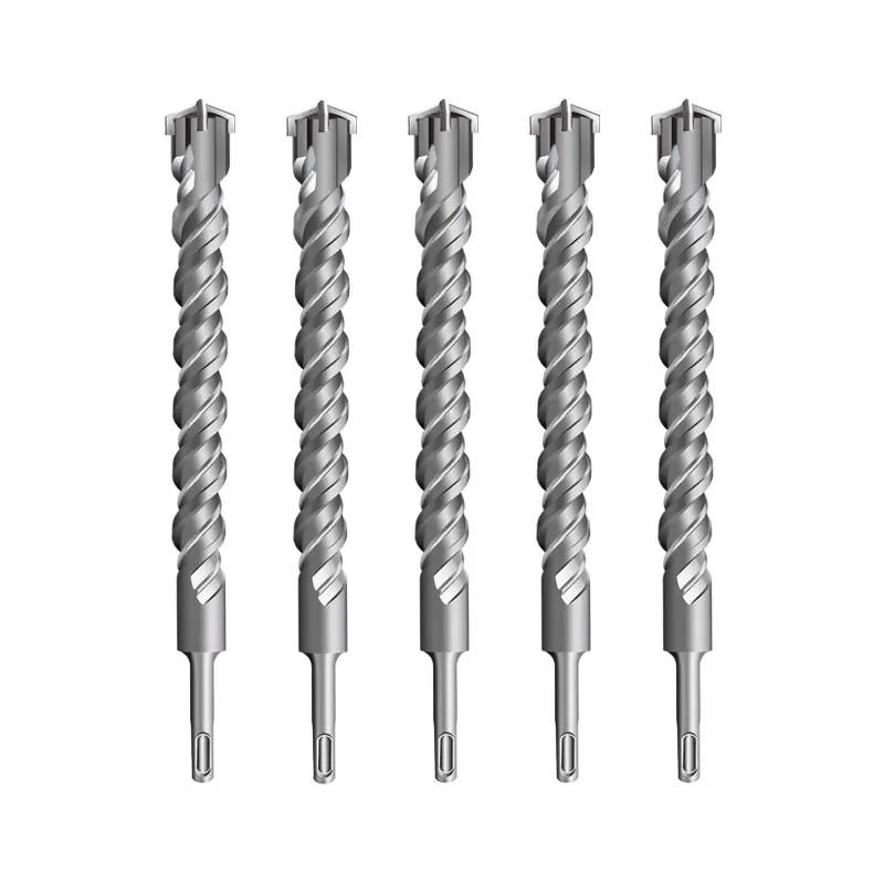Embouts croisés 4 fraises béton SDS Plus foret 110mm 150 200 350mm500mm mur brique bloc électrique m