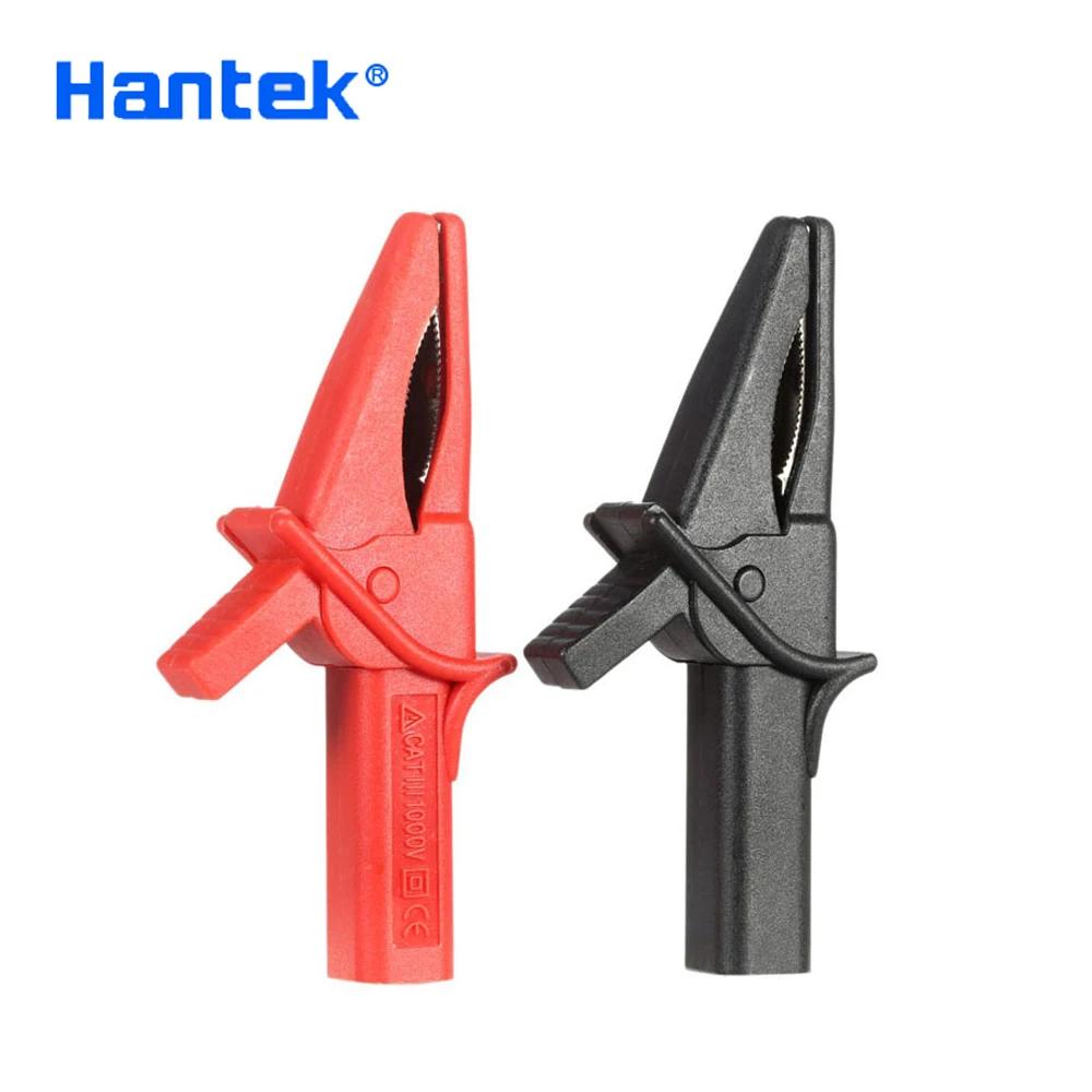 Hantek-Pince crocodile électrique DolDave HT18A, 4mm, pour oscilloscope numérique USB, accessoires d