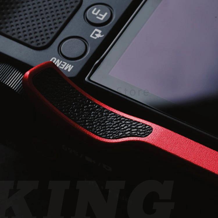 Métal Hot Shoe Thumb-Up Hotshoe Thumb Up Grip Pour SONY ZVE10 zve-10 ZV-E10 Caméra Main Grip Avec cu