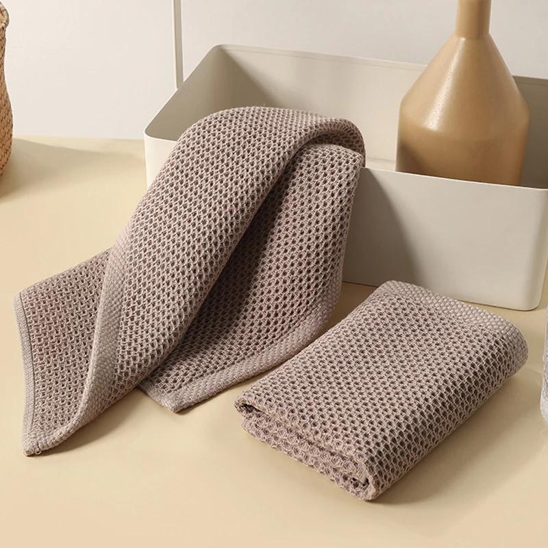 Torchon en coton doux et absorbant, serviette de cuisine, chiffon de nettoyage ménager, outils de cu
