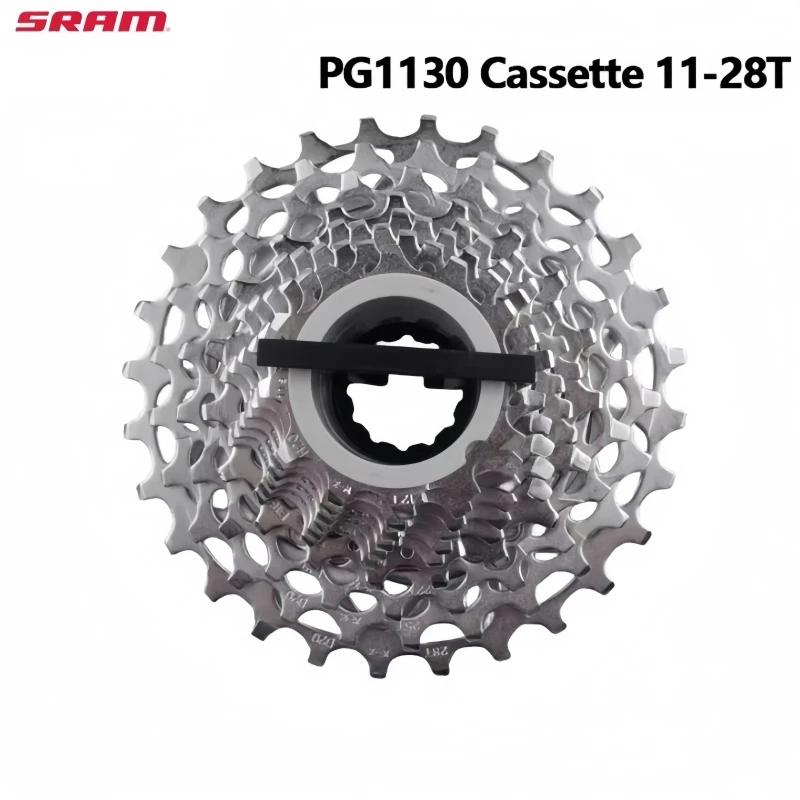 Cassette SRAM PG 1130 11s 11-42T noire pour VTT - Transmission précise et durable pour vos aventures