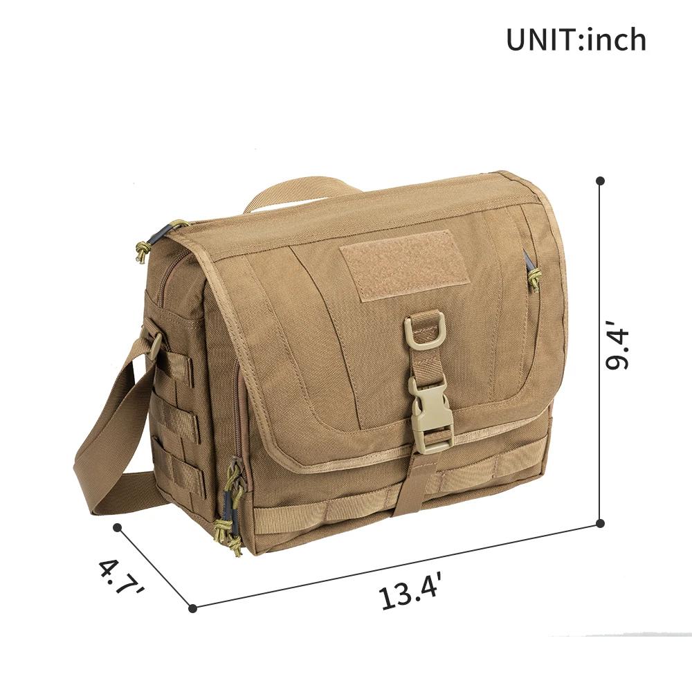 EXCELLENT ELITE éventuelles ANKER-Sac messager d'extérieur, sac de voyage multifonctionnel, sacs ini