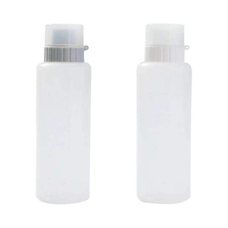 Bouteille à presser pour condiments, 350ml, 5 trous, bouteille de moutarde pour Ketchup de cuisine,
