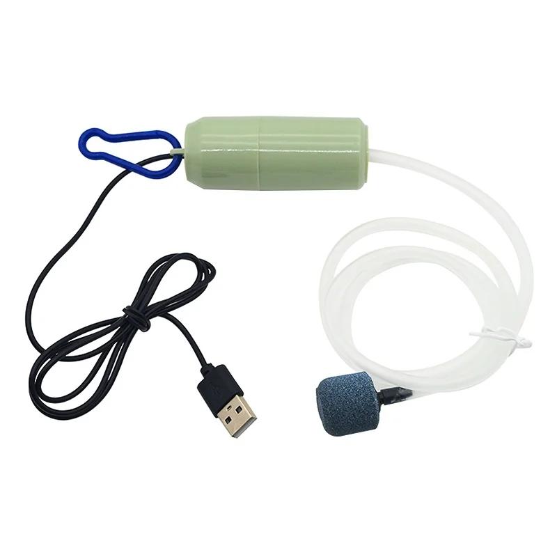 Pompe à Air USB pour Aquarium, compresseur d'air silencieux, Mini oxygénateur Portable, aérateur d'o