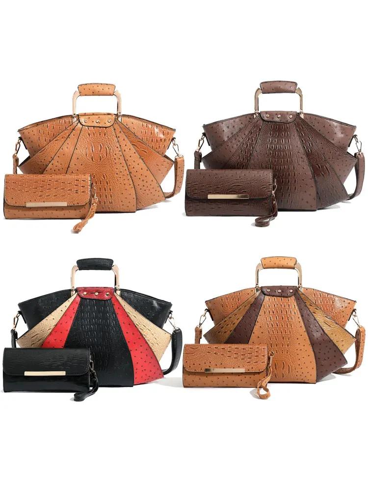 Sac femme grande capacité en cuir sac à main créateur de mode haut en métal poignée sacs à main femm