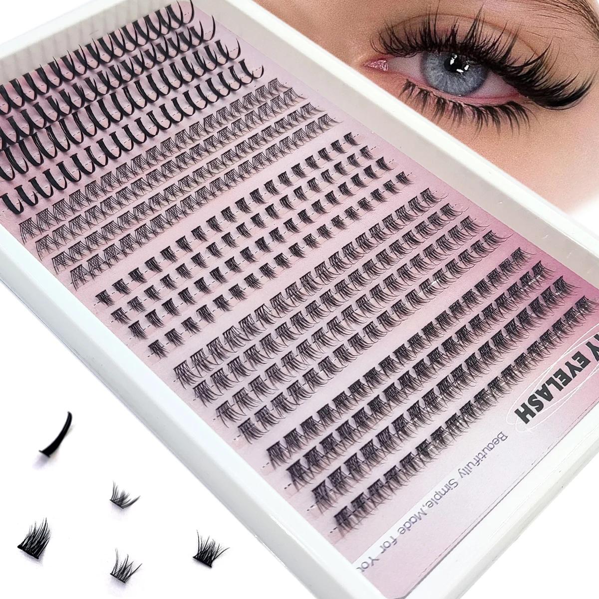 20 rangées de cils inférieurs et grappes de cils pointues grappes de cils simples grappes de cils po