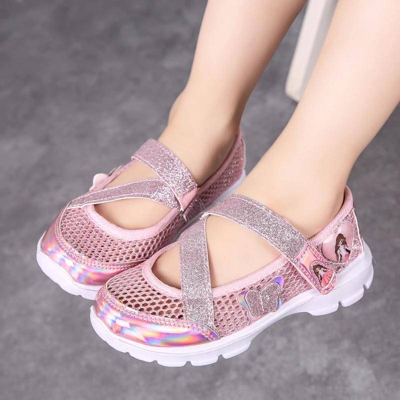 Chaussures de plage non ald pour enfants, sandales pour filles, chaussures décontractées pour enfant