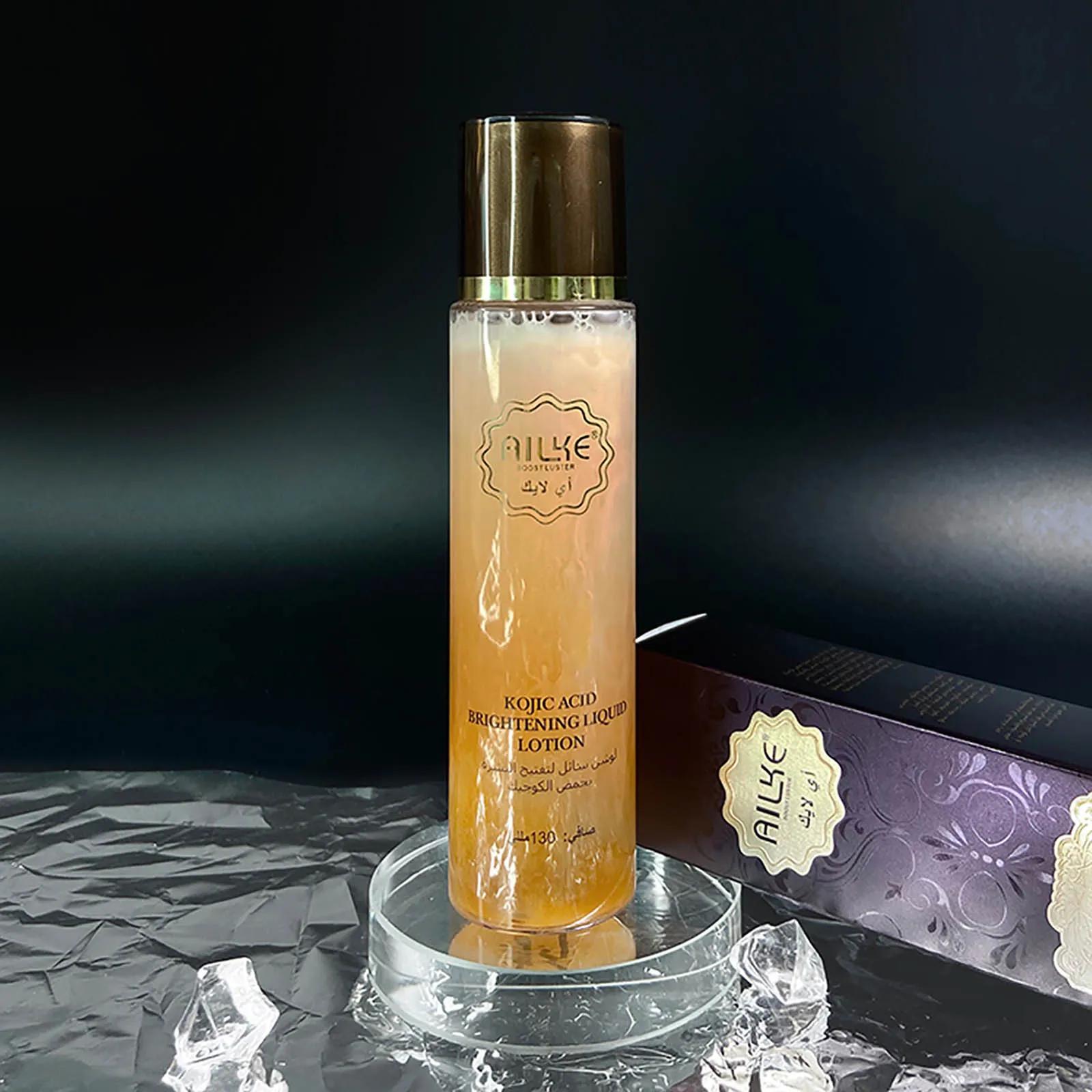 AILKE Lotion visage blanchissante à l'acide kojique, hydratante, éclaircissante, même le teint, adap