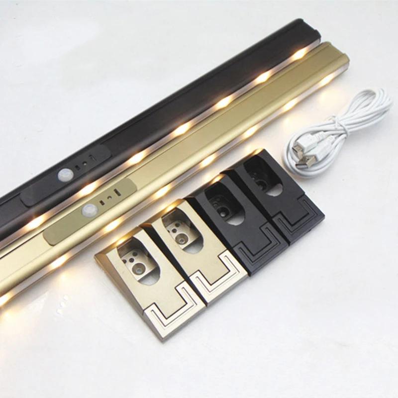 Aqumotic-Lampe à induction humaine à LED, cintre d'armoire, poteau de gril, accessoires de charge po