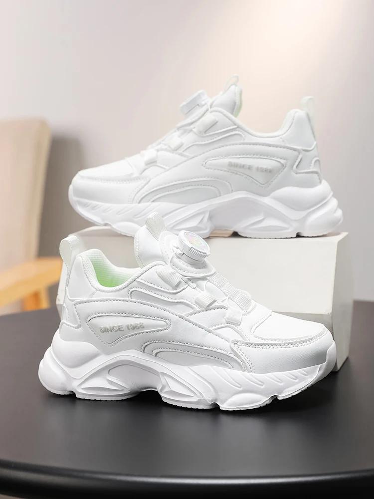 🔥 Sneakers pour enfants entièrement noires avec boucle rotative | Très facile à mettre et à enle