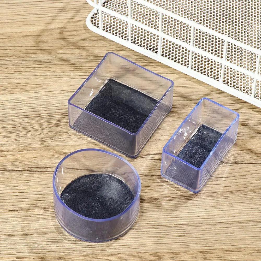 Coussinets transparents en silicone pour pieds de table et chaise, capuchons en PVC, couvre-pieds as