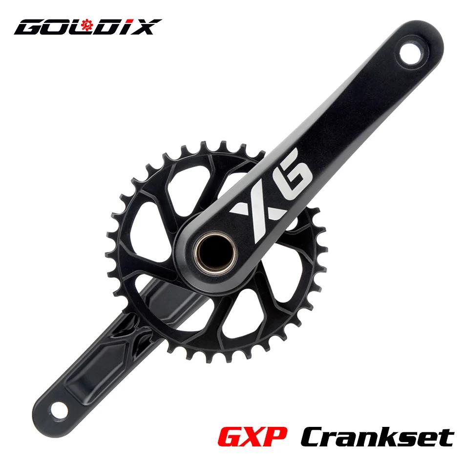 GOLDIX-Jeu de manivelles X6 pour SRAM, plateau de vélo de montagne, étroit et large, VTT, 170mm, 175
