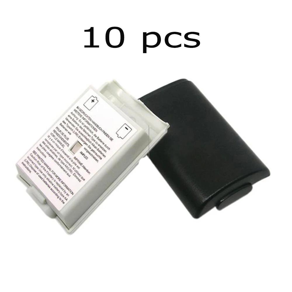 10 pièces boîtier de batterie de jeu pour Xbox 360 boîtier de batterie contrôleur sans fil couvercle