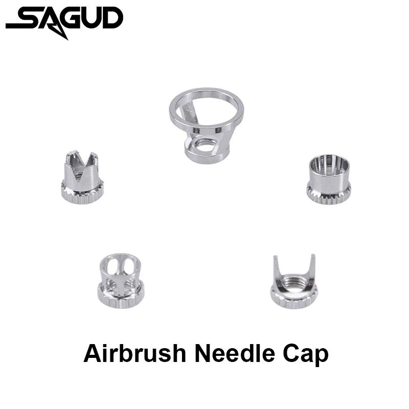Accessoires de capuchon d'aiguille de buse d'aérographe, outil de remplacement Normal/couronne/Tomah