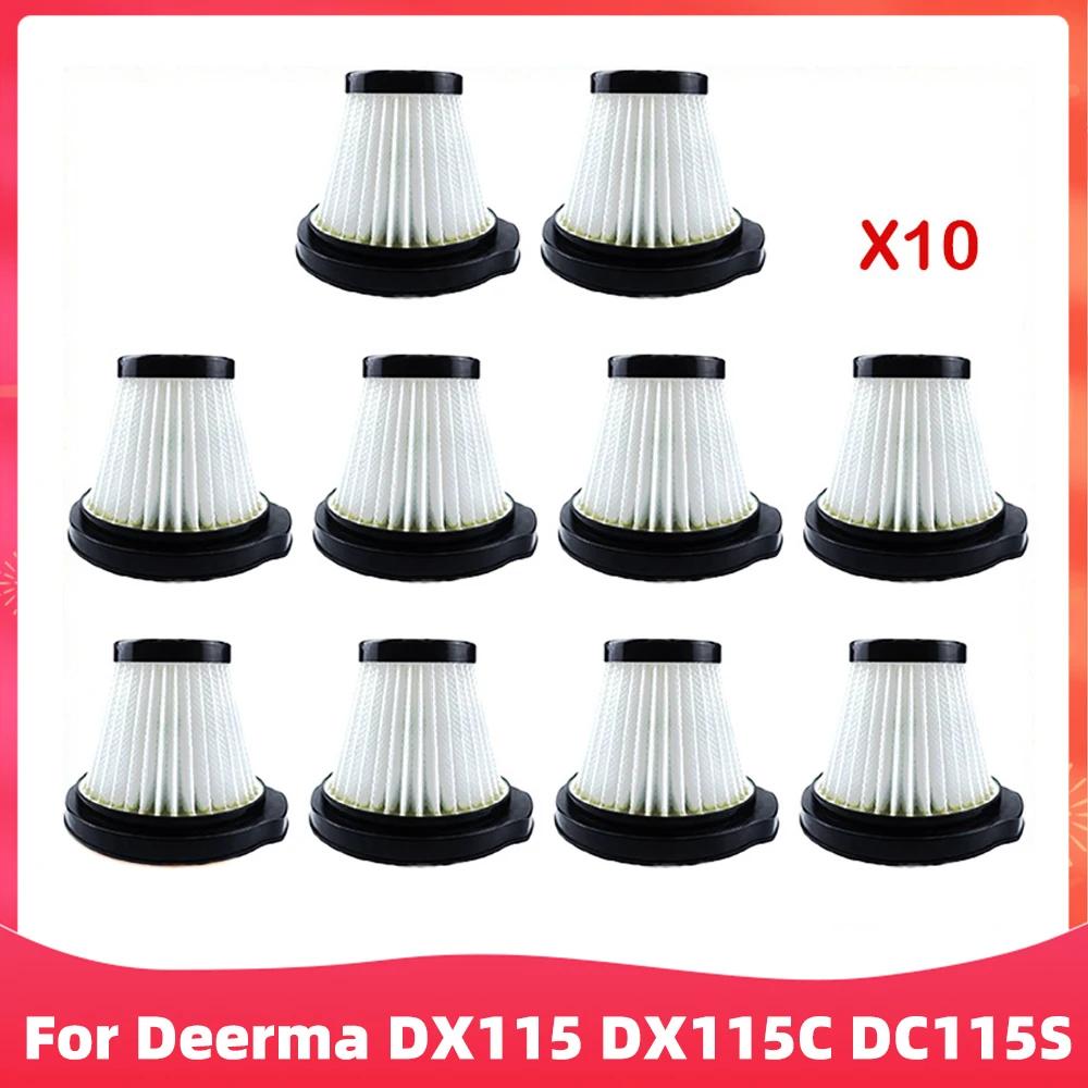 Compatible avec ( Deerma DX115 / DX115S / DX115C ) Filtre HEPA Aspirateur à Main Pièces Détachées et