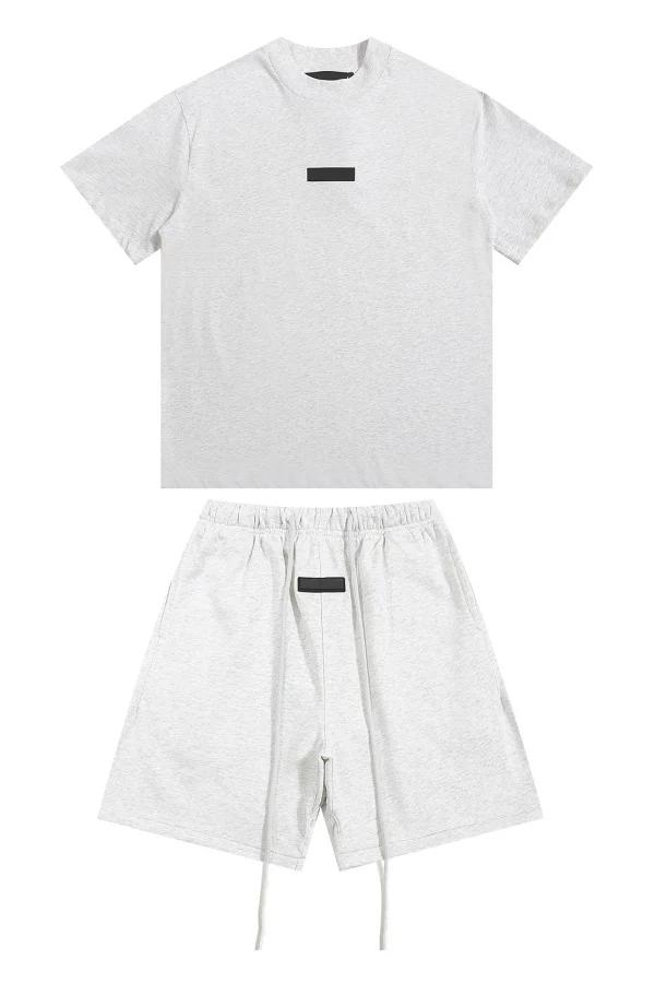Ensemble T-shirt et short tendance pour homme et femme, collection The Garden, nouvelle coloration,