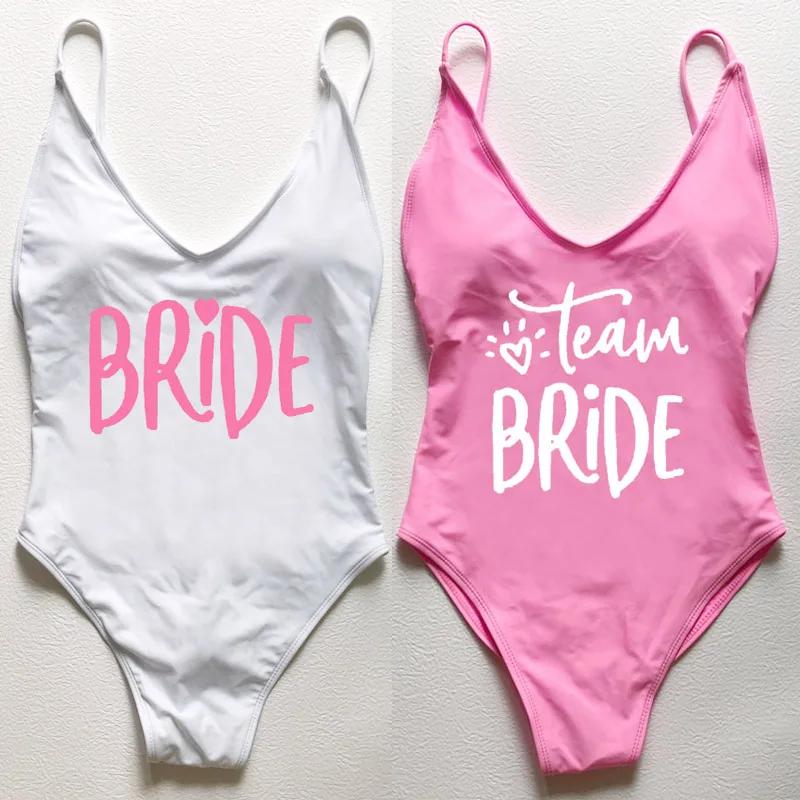 Maillot de bain une pièce rembourré, Sexy, pour femmes, ensemble deux pièces, imprimé amour de la ma