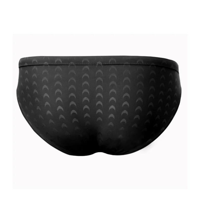 Boxer de dehors en Peau de Requin pour Homme, Slip de Compétition, Short de Natation Professionnel à