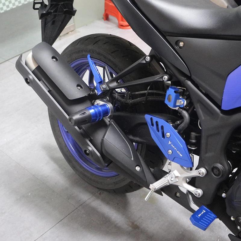 Pour YAMAHA YZF R3 R25 MT03 MT25 R3 MT-03 2019-2025 accessoires de moto cadre Crash Pads boîtier de