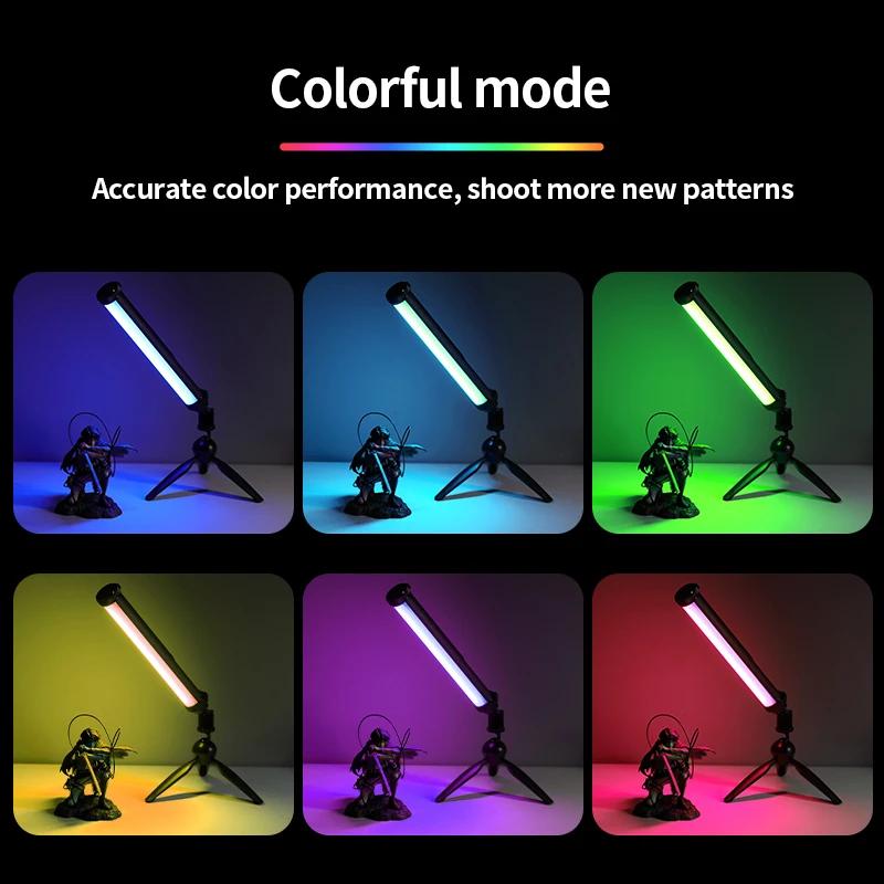 Soonpho P13 RGB Led bâton de lumière vidéo avec trépied 2500K-8500K CRI 95 + Studio de photographie