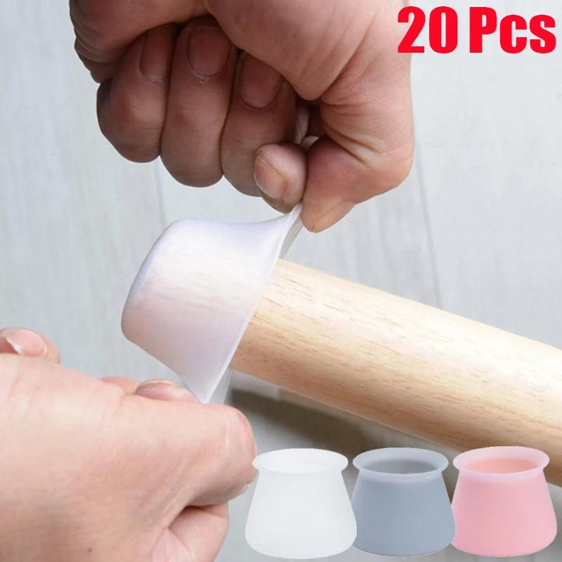 Juste de protection des pieds de meubles en PVC, coussretours de pieds de table, protecteur de sol p