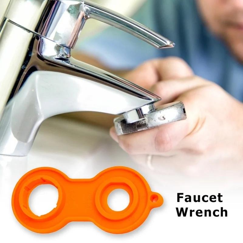 2 pièces robinet aérateur détaché installer clé en plastique Kit de réparation outil de remplacement