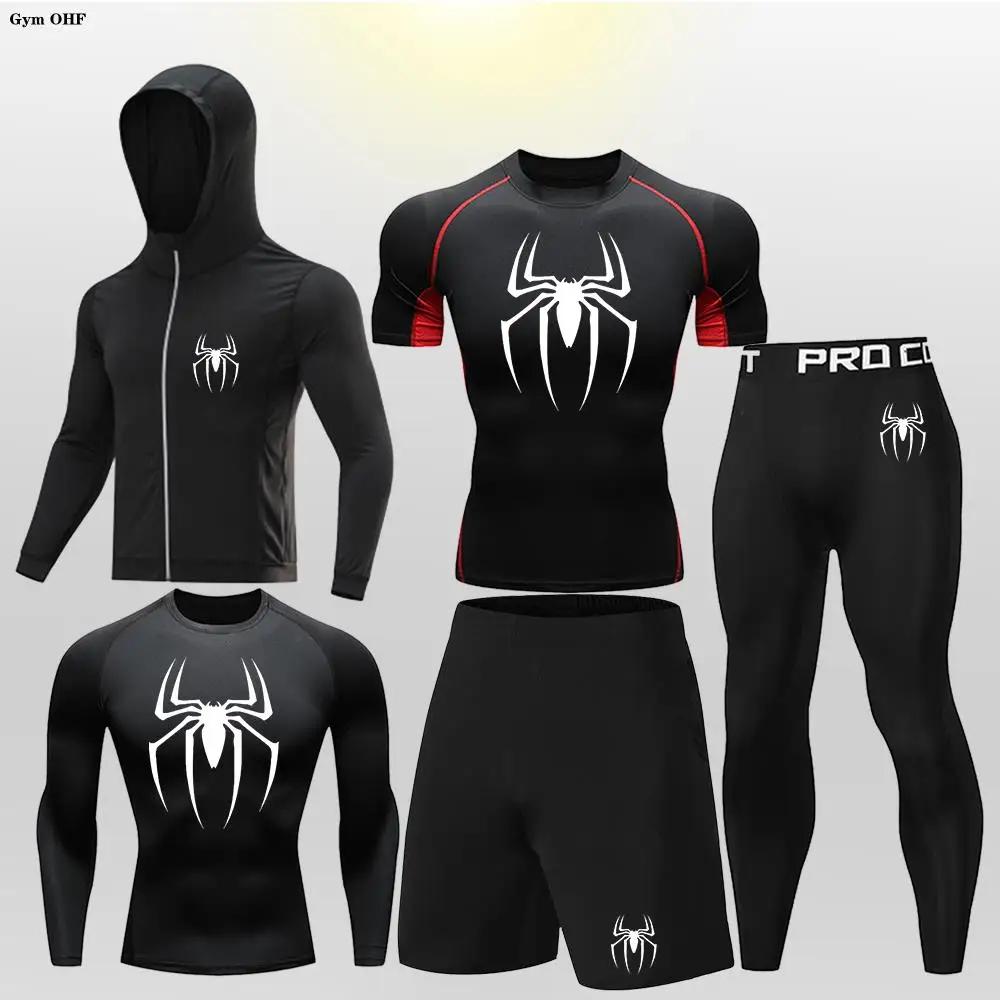 2099 Spider super-héros combinaison de Compression enfants Rashguard Jiu Jitsu Fitness maillots de b
