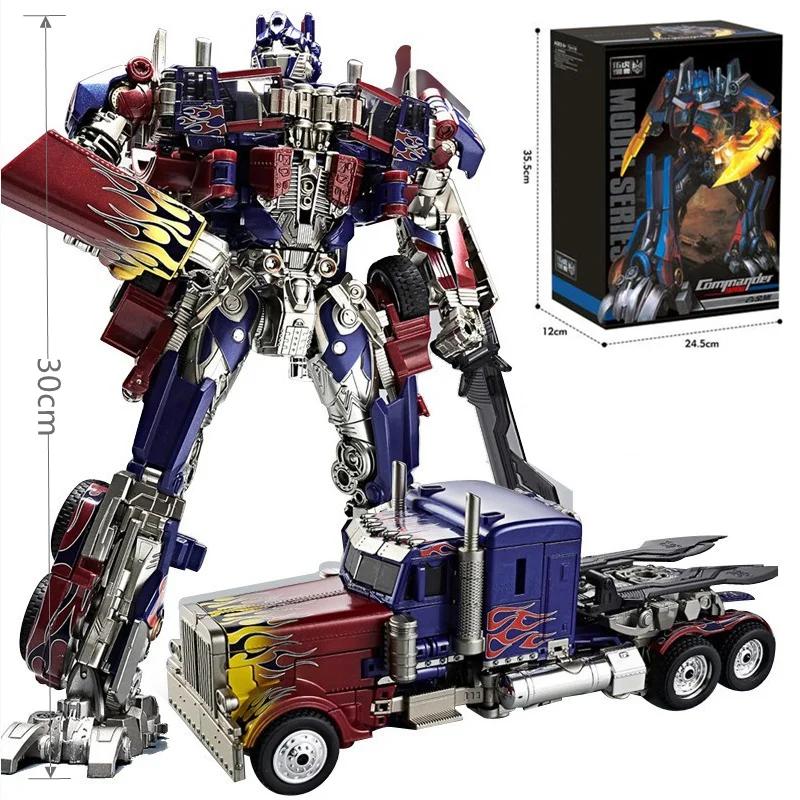 30CM Transformation Robot jouets commandant Optimus alliage Robot Jetfire Autobots Figuras modèle en