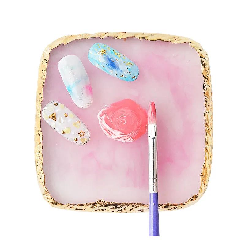 nuancier ongle ongles accessoires outil etagere ongles palette nail art Palette de faux ongles ronds