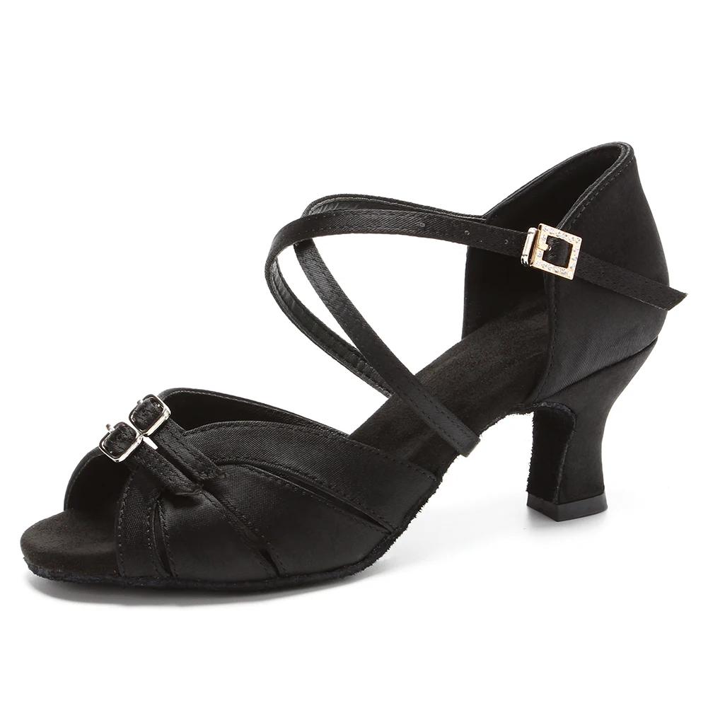 Chaussures Danse Latine Talons Hauts Réglables Femme - Salsa Tango Pole Dance