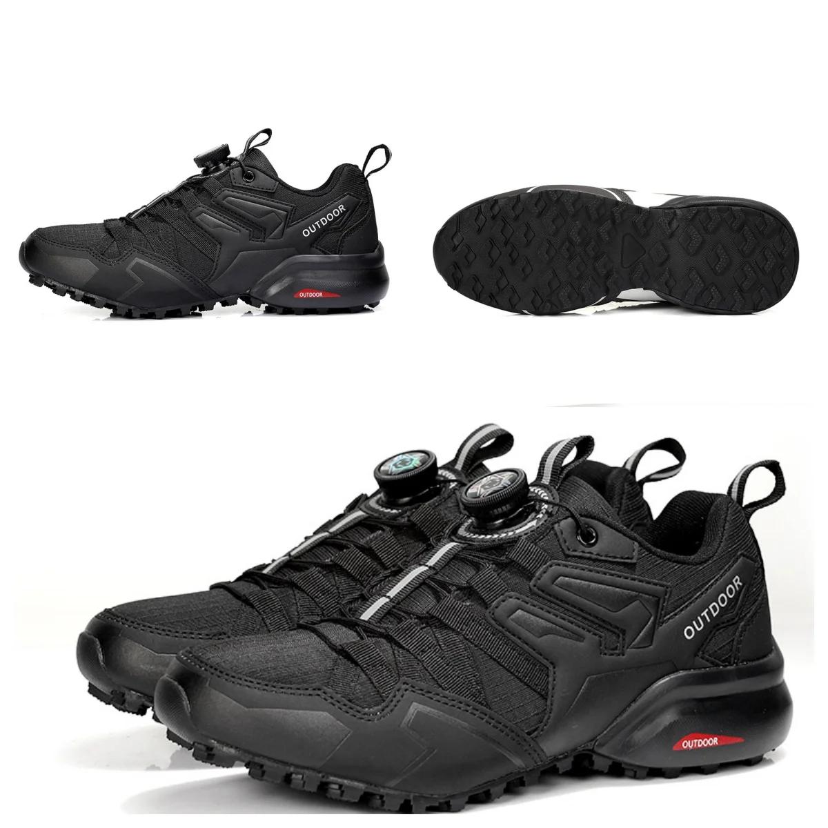 Chaussures de randonnée respirantes pour hommes - Confort optimal pour randonnée, vélo et jogging en plein air