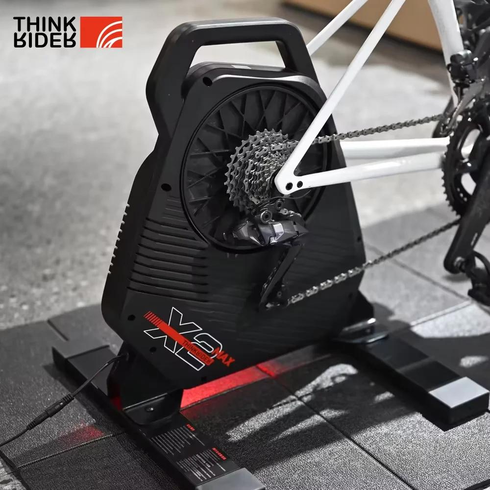 Home trainer intelligent ThinkRider X2Max avec compteur puissance intégré vélo route VTT
