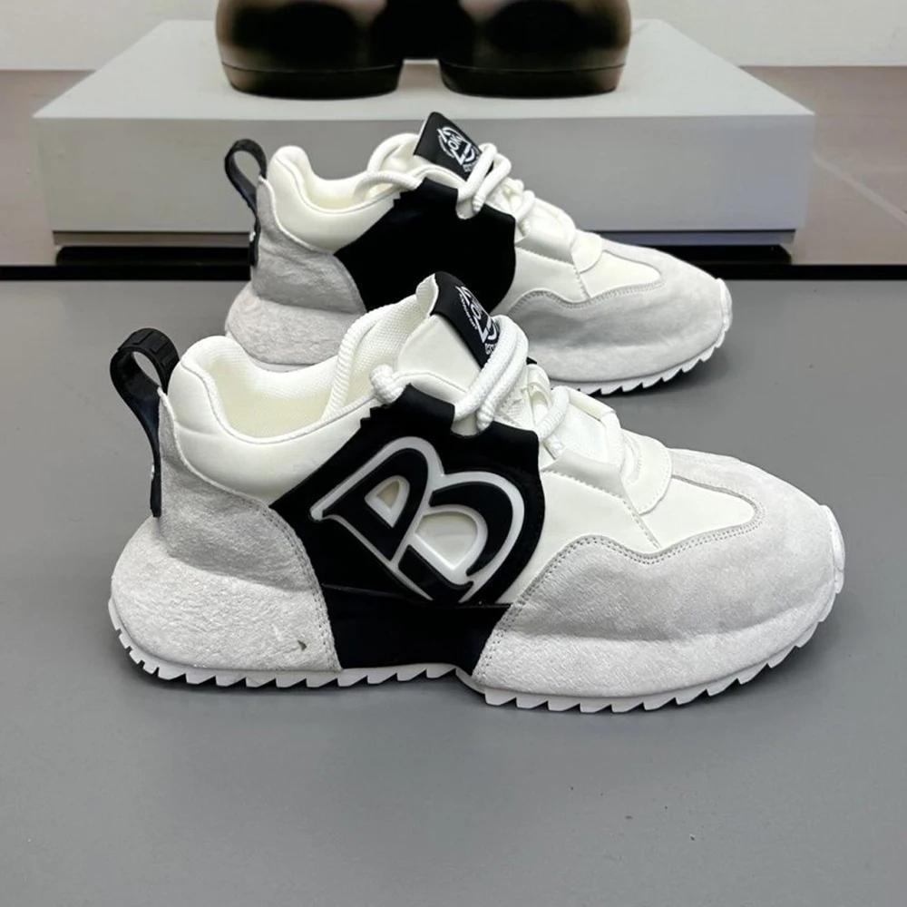 Baskets homme haut confortable hiver à lacets chaussures de marche décontractées Sports de plein air