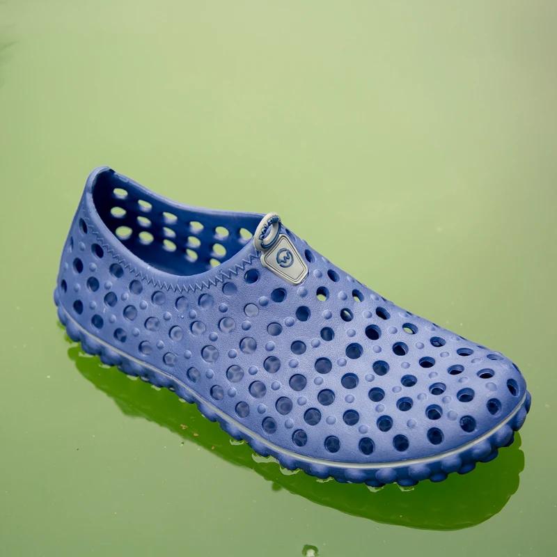 Offre spéciale été hommes et femmes en plein air plage sandales trou chaussures Couple Sports nautiq