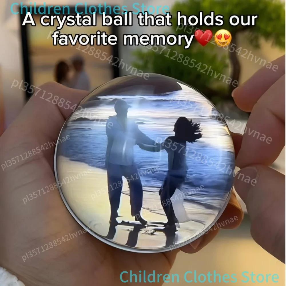 Boule de cristal vidéo 3D, bricolage, mémoire, lampe boule de verre, affichage de pixels sphériques,