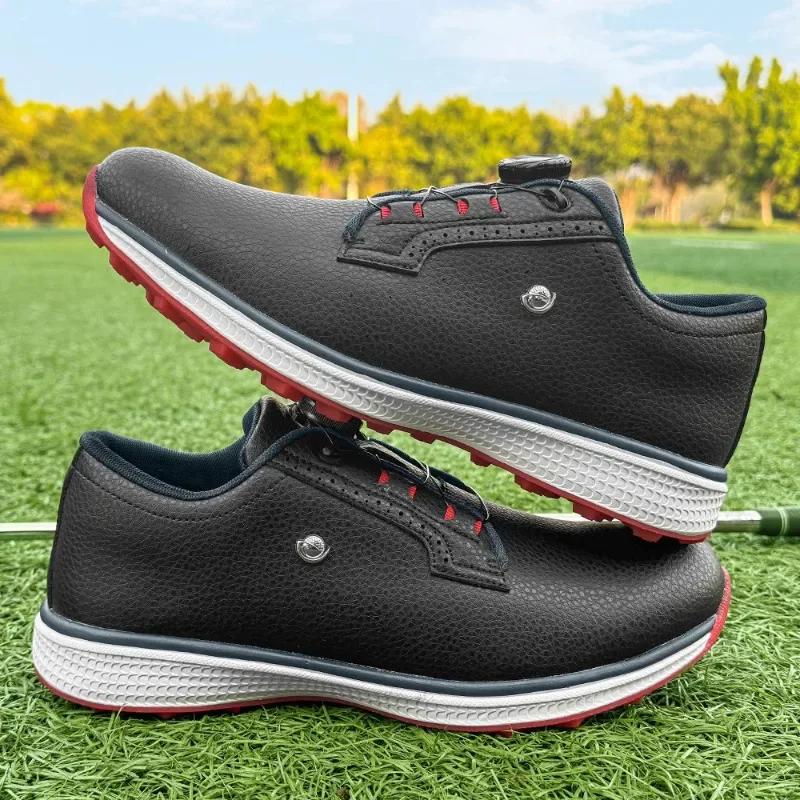 Nouveau Chaussures de Golf hommes légers chaussures de Golf homme taille 39-49 golfeurs chaussures i