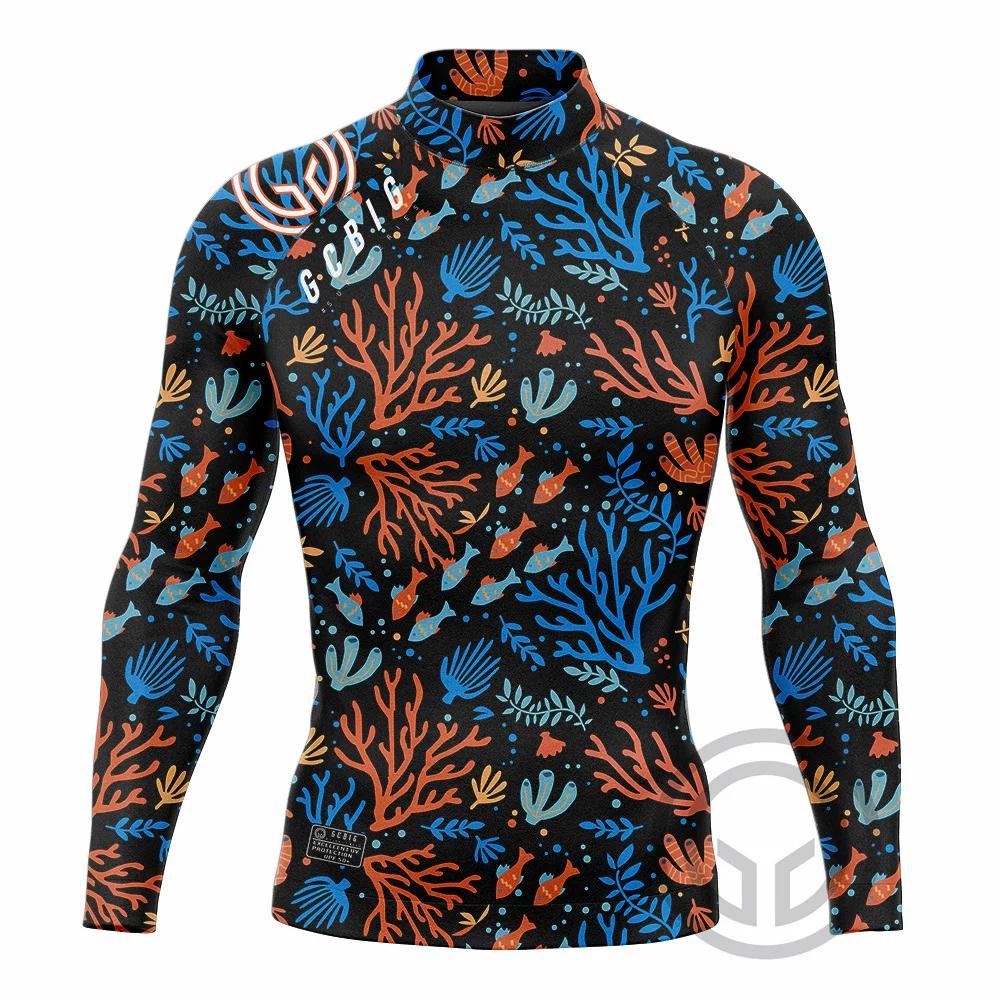 Maillot de bain manches longues homme - Rash guard surf natation protection UV été