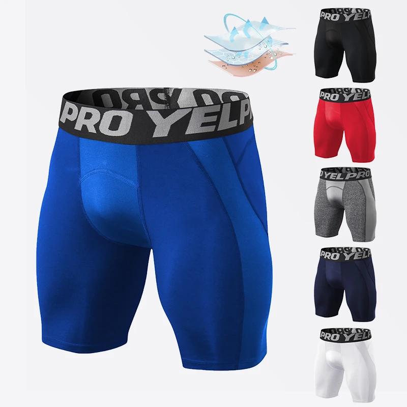 Short Sport Hommes Compression Séchage Rapide - Leggings Gymnastique Cyclisme Basket