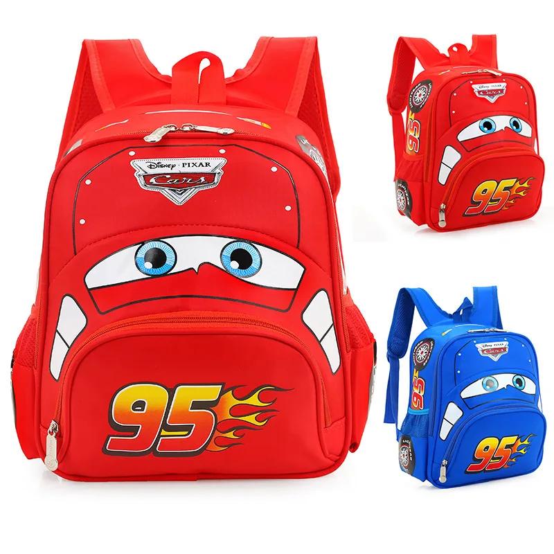 Sac à dos de sécurité pour enfants, voiture Disney, pour garçons de la maternelle, élèves du primair