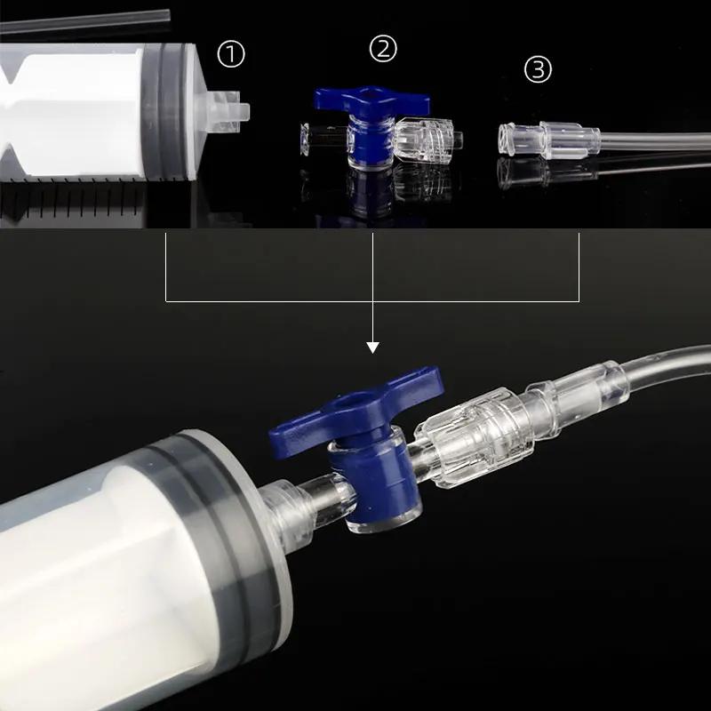 Injecteur de mastic de pneu Tubeless de vélo 60ml, outil d'injection de fluide de vélo de route vtt,