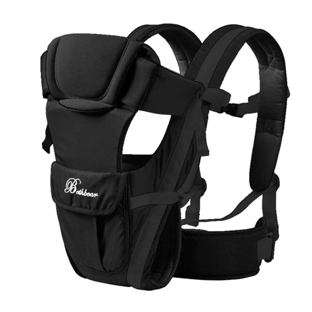Porte-bébé, porte-sac à dos ergonomique 4 en 1, porte-bébé facilement réglable pour nouveau-né et to