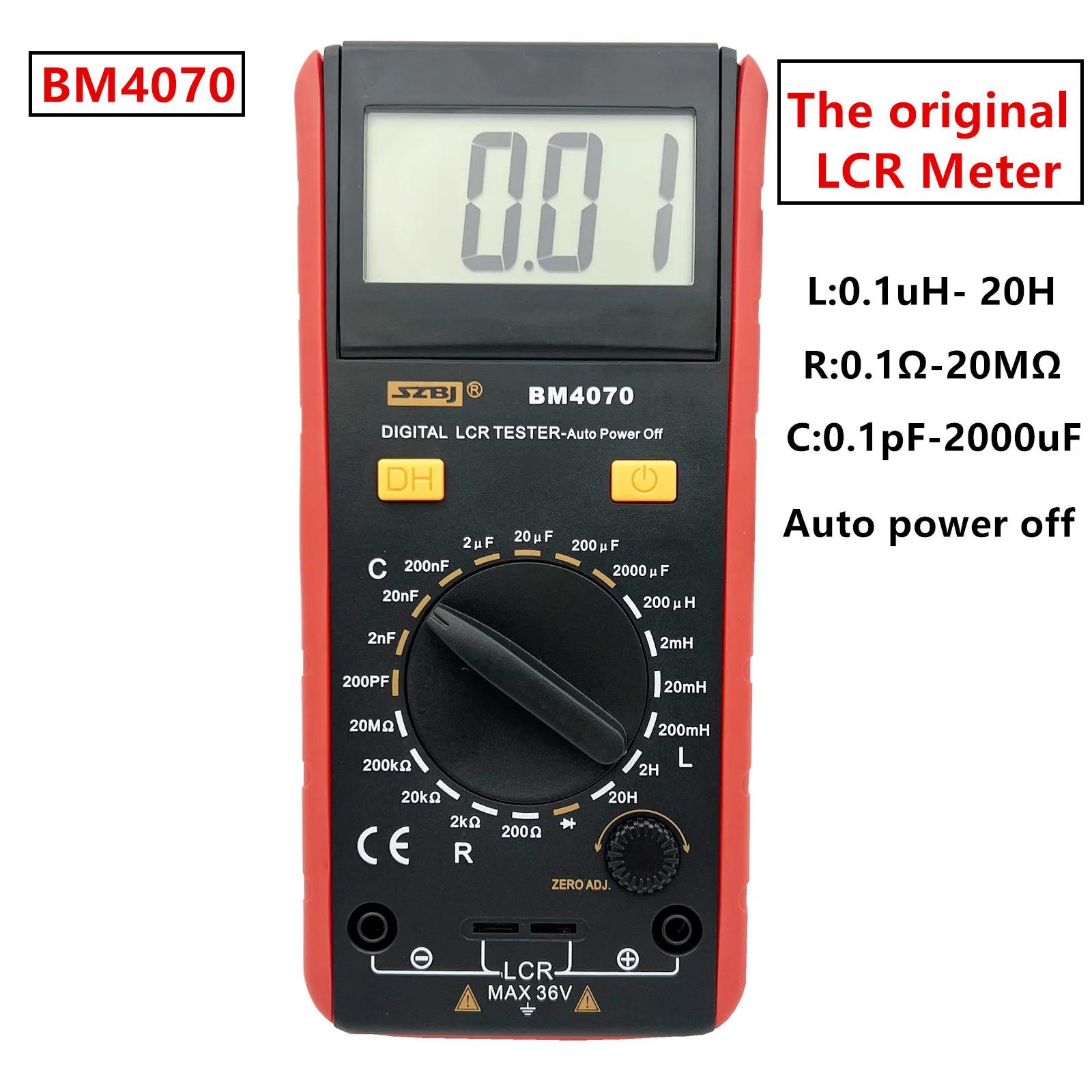 BM4070 LCR mètre LCR multimètre testeur numérique Inductance capacité résistance mètre avec écran LC