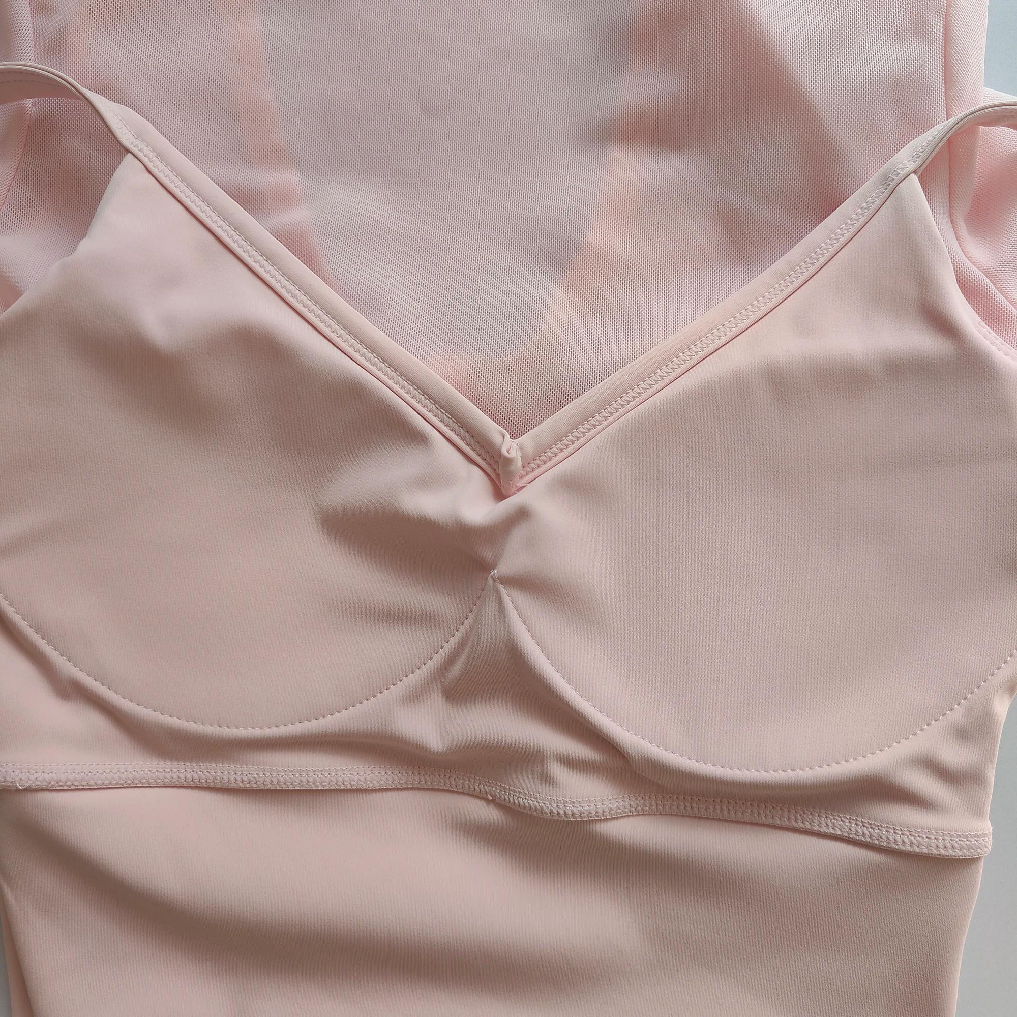 Haut de yoga à manches longues rembourré pour femmes, haut de sport sexy en maille, haut de sport po