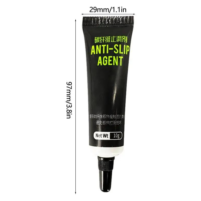 Agent Antidérapant en Fibre de Carbone 10G, pour Tige de Selle, Guidon, Cadre, Tige, Protection des